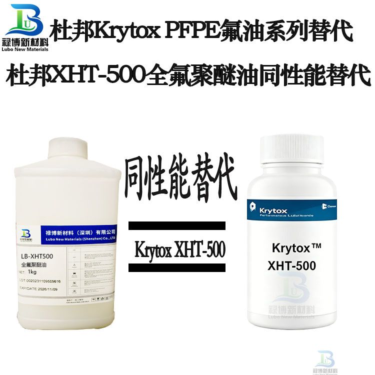禄博LB-XHT500同性能平替代杜邦Krytox XHT-500 粘度PFPE全氟聚醚润滑油