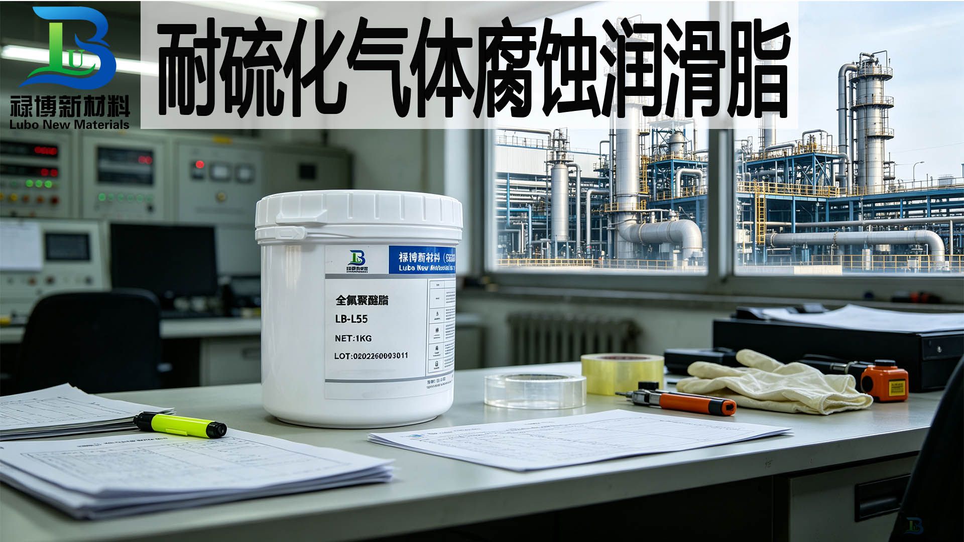 禄博LB-L55全氟聚醚润滑脂在石化合成氨煤化工CLAS克劳斯硫回收工艺中的应用